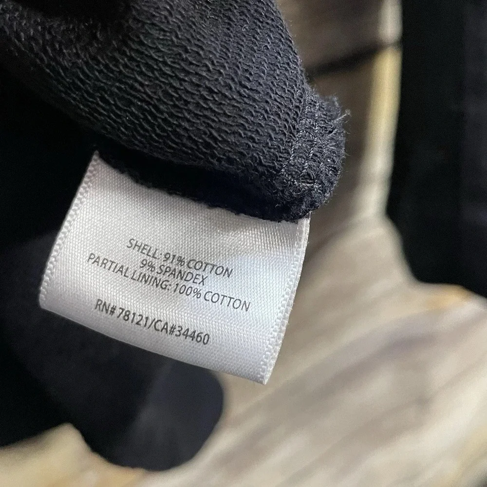 Eileen Fisher Women's XS Cotton Stretch‎ Knit Blazer Jacket Black EUC Business